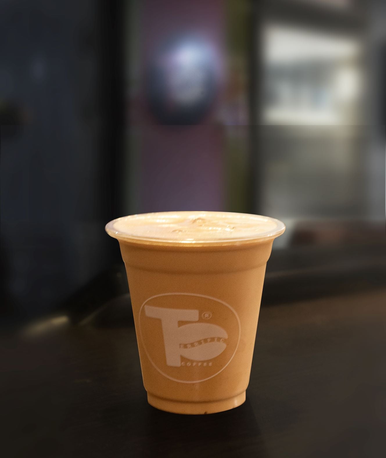 Café filtré glacé au lait