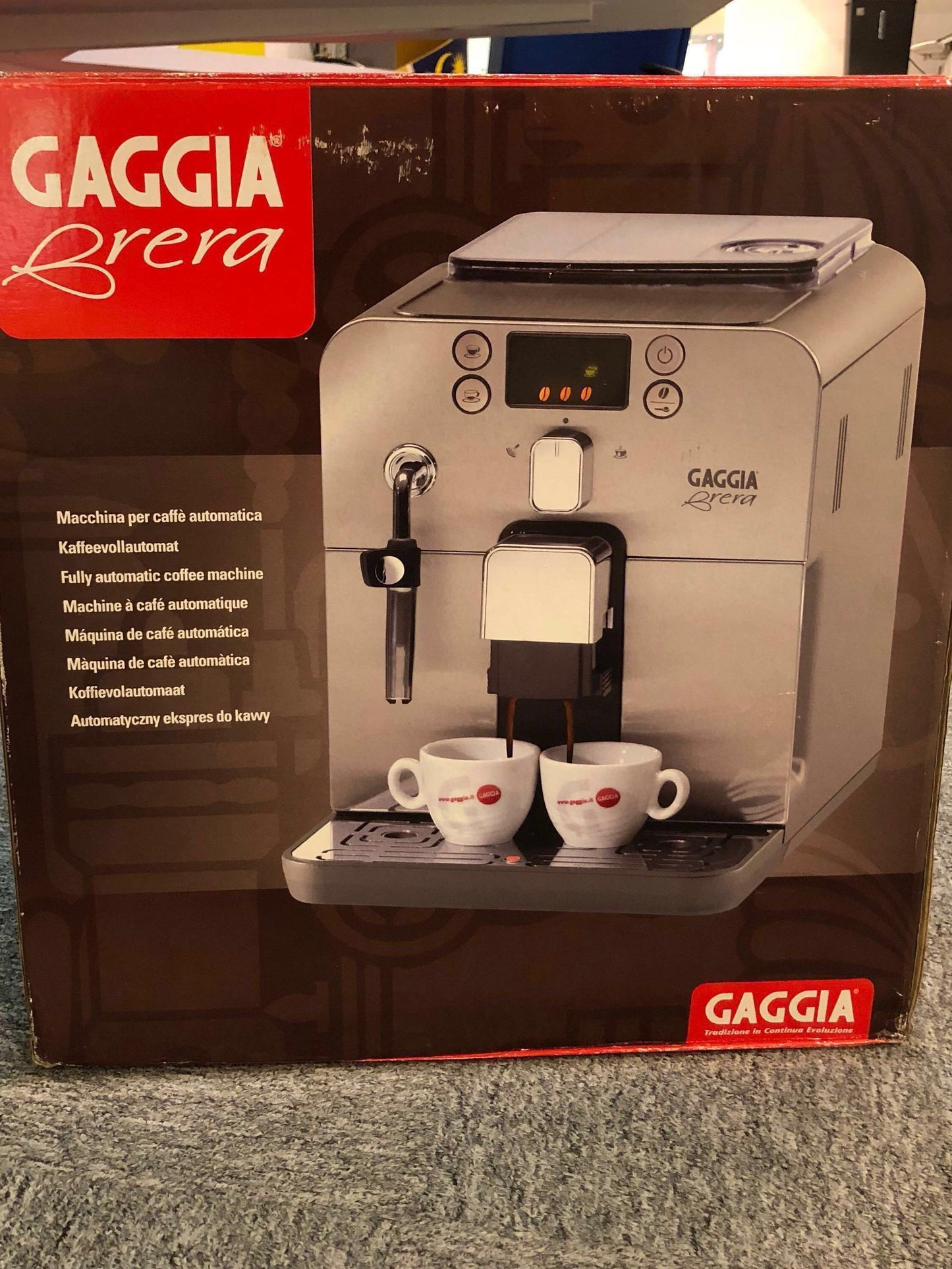 Gaggia Brera noir - machine a cafe espresso